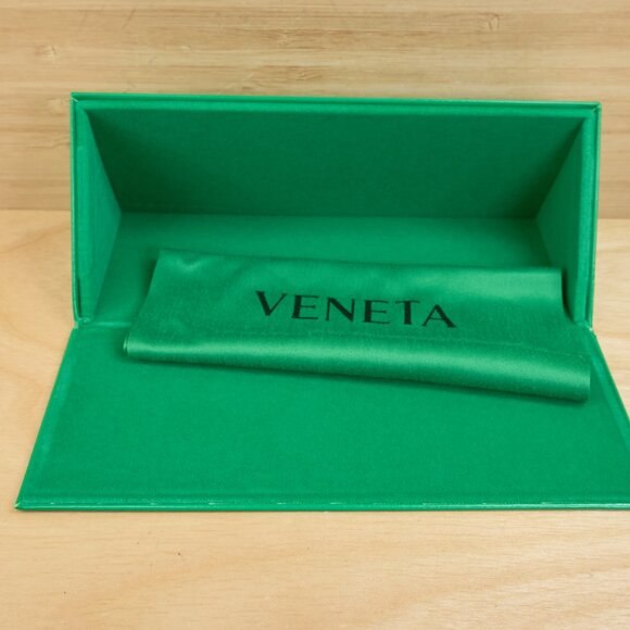 Bottega Veneta Glasses Case / Green Eyeglasses Pouch / Pre-Owned - Picture 2 of 7